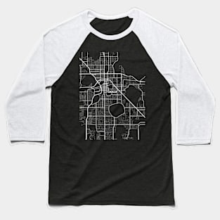 Lakeland Florida Map | Map Of Lakeland Florida | Lakeland Map Baseball T-Shirt